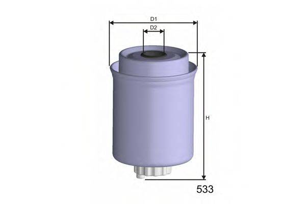 MISFAT M622 Паливний фільтр