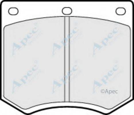 APEC BRAKING PAD626 Комплект гальмівних колодок, дискове гальмо