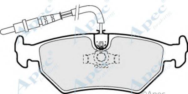 APEC BRAKING PAD889