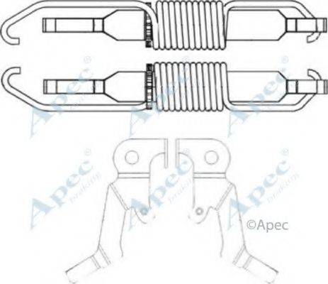APEC BRAKING ADB3006 Система тяг та важелів, гальмівна система