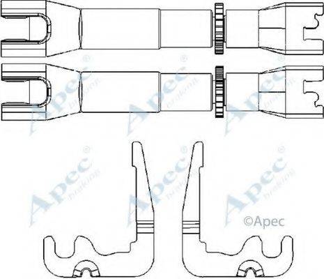 APEC BRAKING ADB3007 Система тяг та важелів, гальмівна система