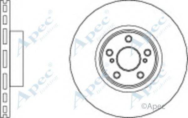 APEC BRAKING DSK3027 гальмівний диск