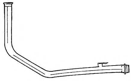 MTS 13550 Труба вихлопного газу