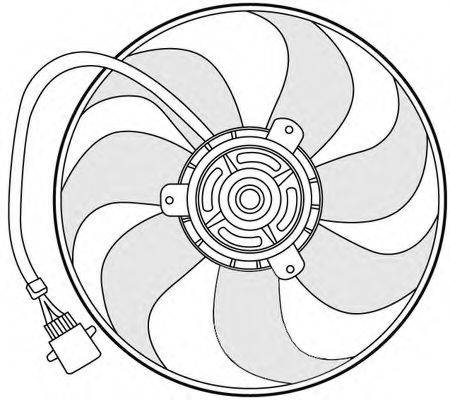CTR 1209653 Вентилятор, охолодження двигуна