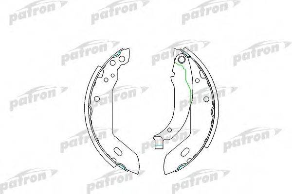 PATRON PSP183 Комплект гальмівних колодок