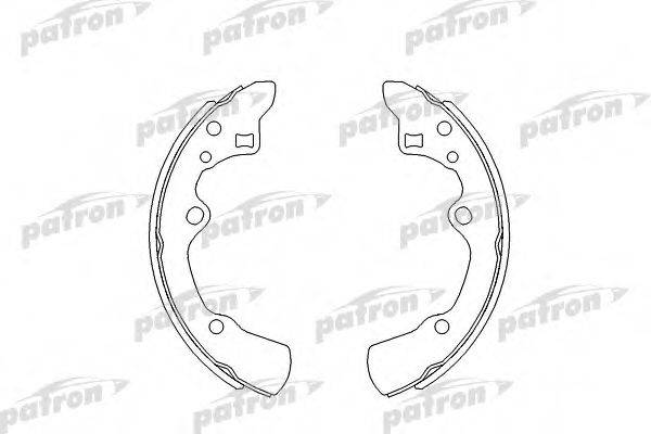 PATRON PSP276 Комплект гальмівних колодок
