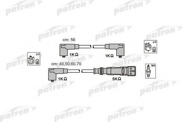PATRON PSCI1017 Комплект дротів запалювання