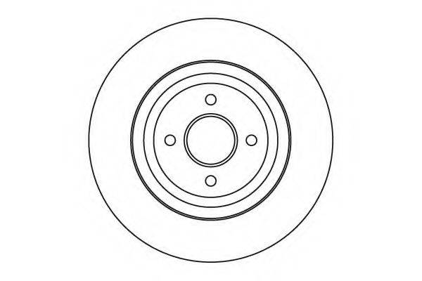 MOTAQUIP LVBD1015Z гальмівний диск