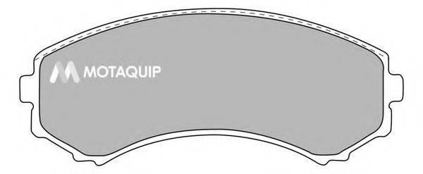 MOTAQUIP LVXL1079 Комплект гальмівних колодок, дискове гальмо