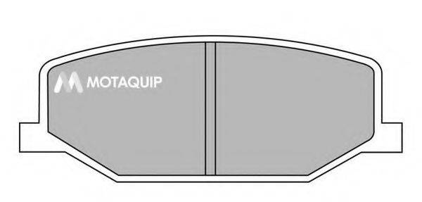 MOTAQUIP LVXL528 Комплект гальмівних колодок, дискове гальмо