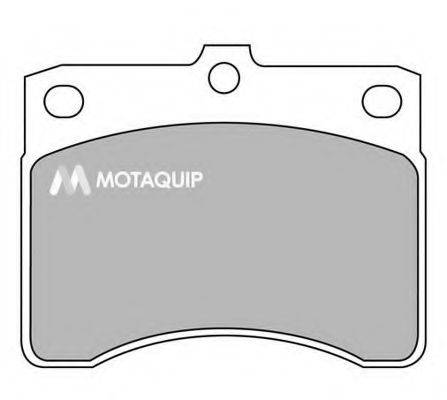 MOTAQUIP LVXL705 Комплект гальмівних колодок, дискове гальмо
