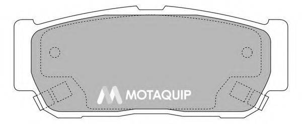 MOTAQUIP LVXL1203 Комплект гальмівних колодок, дискове гальмо