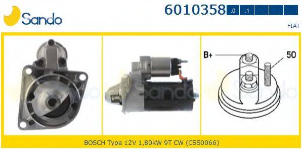 SANDO 60103580 Стартер