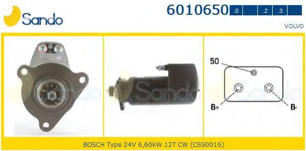 SANDO 60106502 Стартер