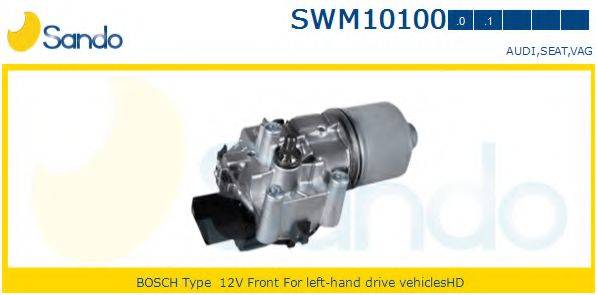 SANDO SWM101000 Двигун склоочисника
