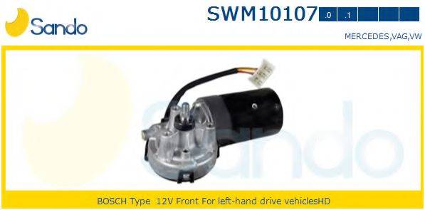 SANDO SWM101071 Двигун склоочисника