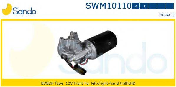 SANDO SWM101100 Двигун склоочисника