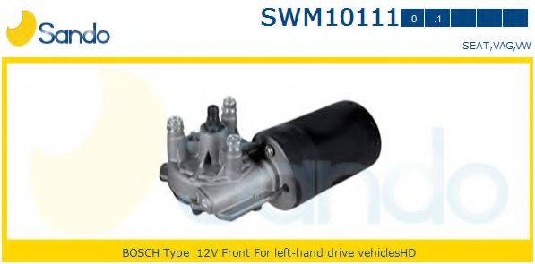 SANDO SWM101111 Двигун склоочисника