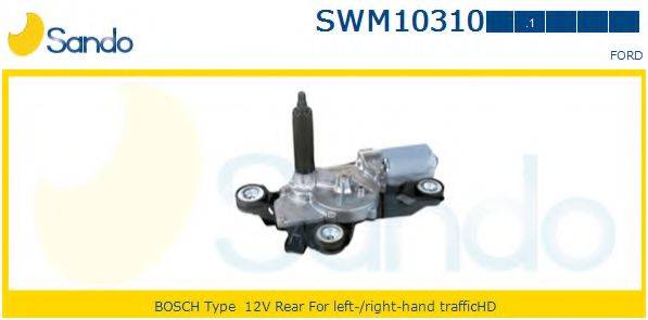 SANDO SWM103101 Двигун склоочисника