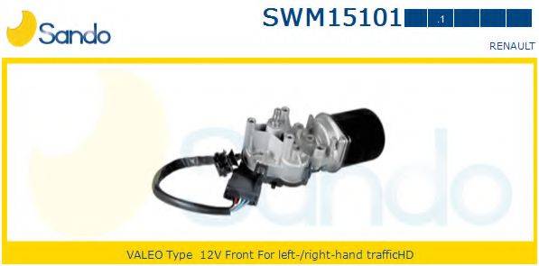 SANDO SWM151011 Двигун склоочисника