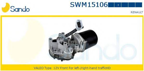 SANDO SWM151061 Двигун склоочисника