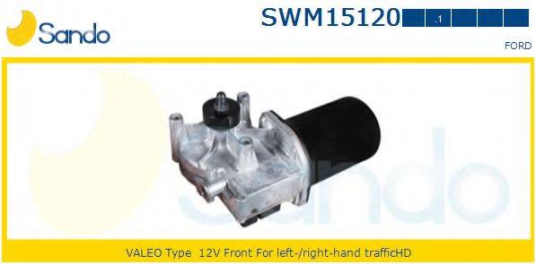 SANDO SWM151201 Двигун склоочисника