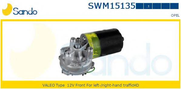 SANDO SWM151351 Двигун склоочисника
