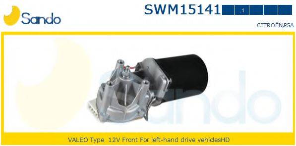 SANDO SWM151411 Двигун склоочисника