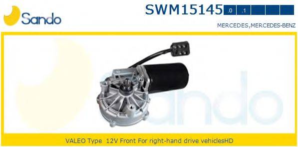 SANDO SWM151451 Двигун склоочисника