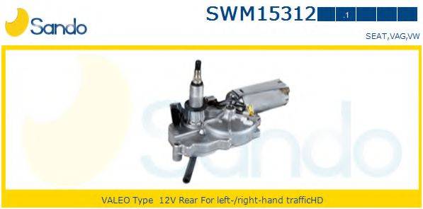 SANDO SWM153121 Двигун склоочисника