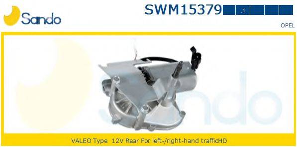 SANDO SWM153791 Двигун склоочисника