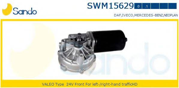 SANDO SWM156291 Двигун склоочисника
