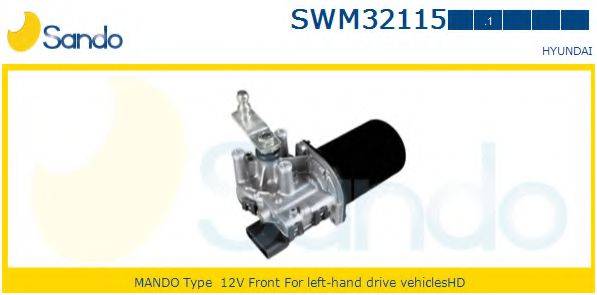 SANDO SWM321151 Двигун склоочисника