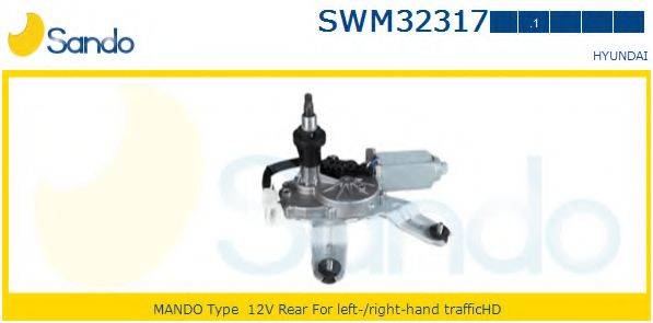 SANDO SWM323171 Двигун склоочисника