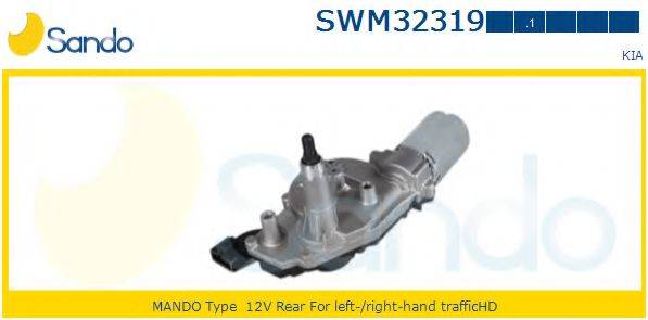 SANDO SWM323191 Двигун склоочисника