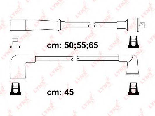 LYNXAUTO SPC2405 Комплект дротів запалювання