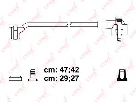 LYNXAUTO SPC3030 Комплект дротів запалювання