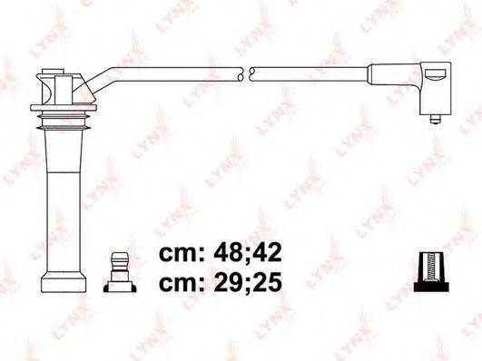 LYNXAUTO SPC5114 Комплект дротів запалювання