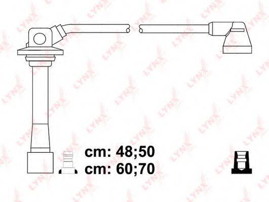 LYNXAUTO SPC5123 Комплект дротів запалювання