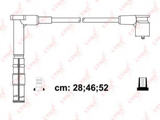 LYNXAUTO SPC5317 Комплект дротів запалювання