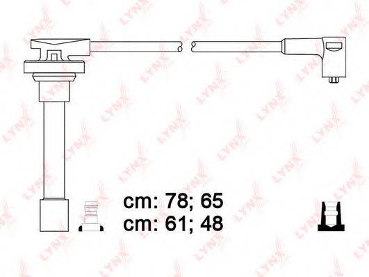 LYNXAUTO SPC6505 Комплект дротів запалювання