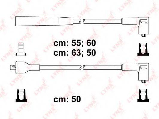 LYNXAUTO SPC7506 Комплект дротів запалювання