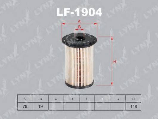 LYNXAUTO LF1904 Паливний фільтр