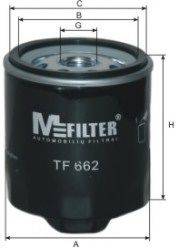 MFILTER TF662 Масляний фільтр