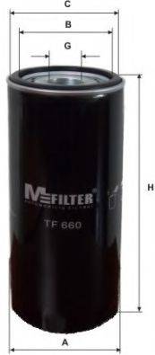 MFILTER TF660 Масляний фільтр