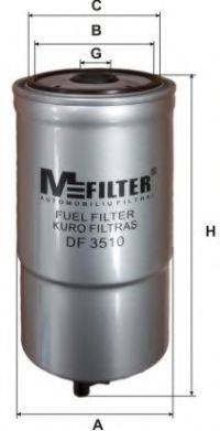 MFILTER DF3510 Паливний фільтр