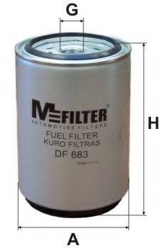 MFILTER DF683 Паливний фільтр