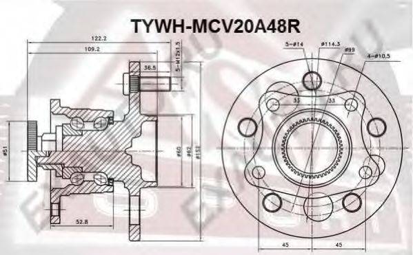 ASVA TYWH-MCV20A48R