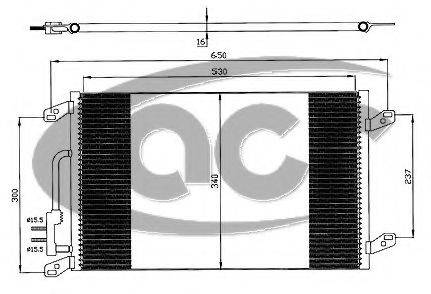 ACR 300153 Конденсатор, кондиціонер