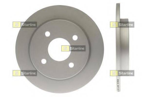 STARLINE PB1276C гальмівний диск